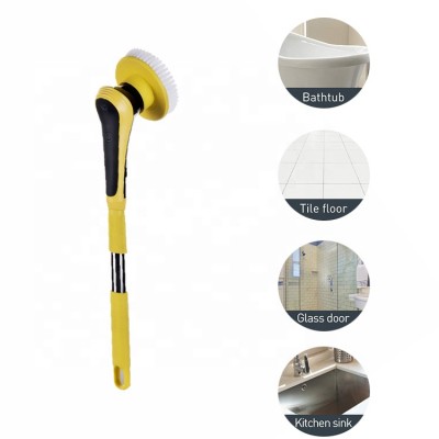 Kitchen Bathroom Electric Handheld Washing Cleaner Machine Automatic Cleaning Brush